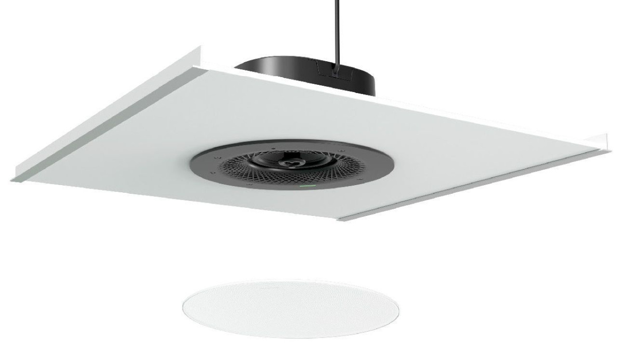 CS10 Потолочный динамик Yealink (SkySound CS10, белая накладка, крепления, 2-year AMS)